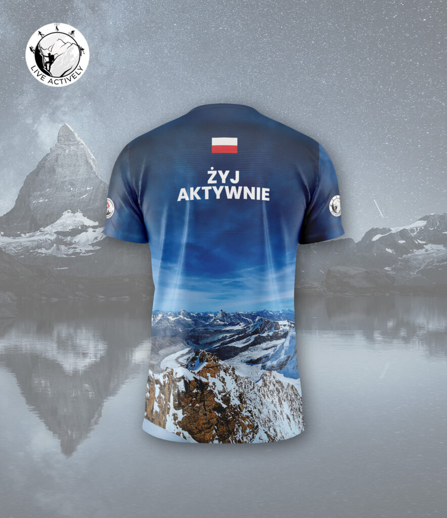 Koszulka Żyj Aktywnie - active