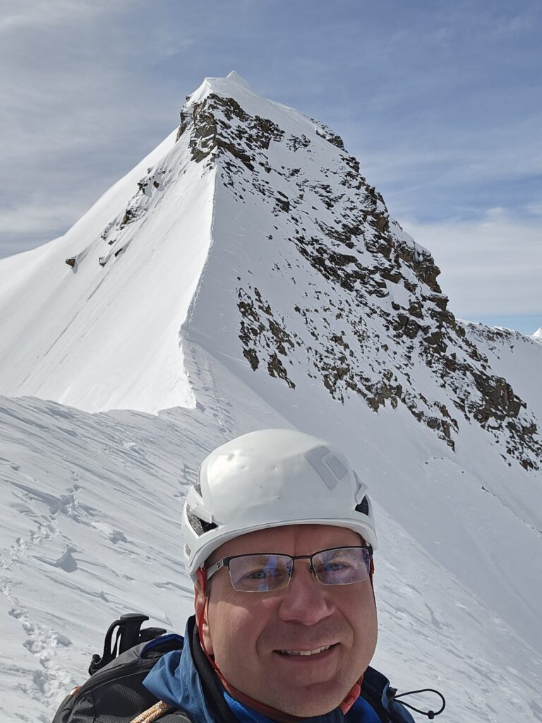 Dufourspitze — grań i szczyt, 3 września 2023