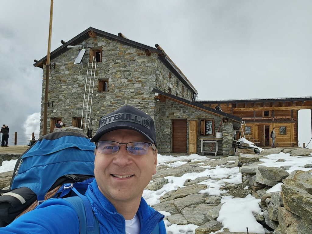 Podejście w masywie Monte Rosa — 2 września 2023