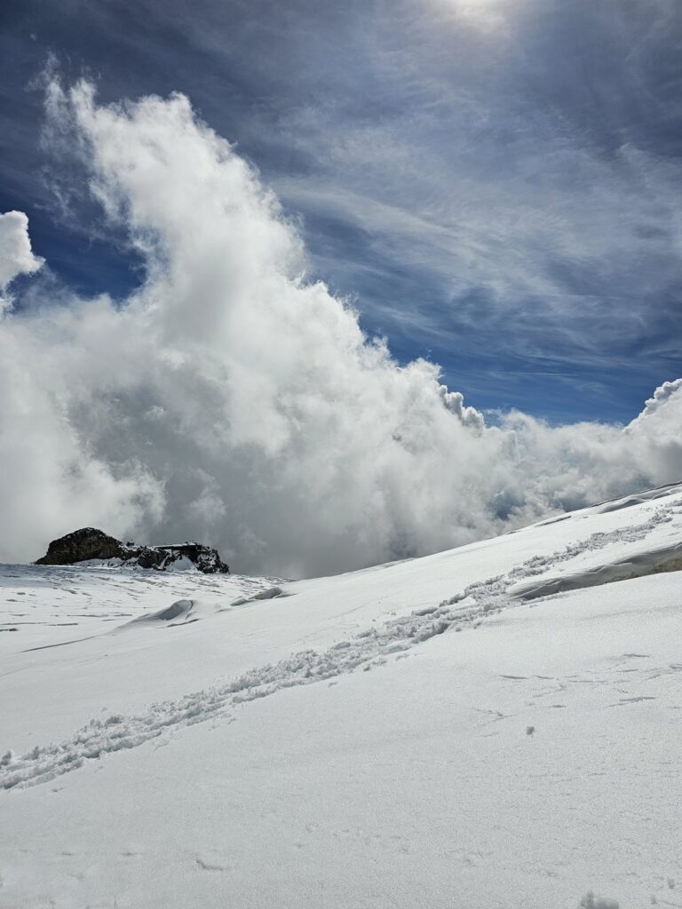 Podejście w masywie Monte Rosa — 2 września 2023