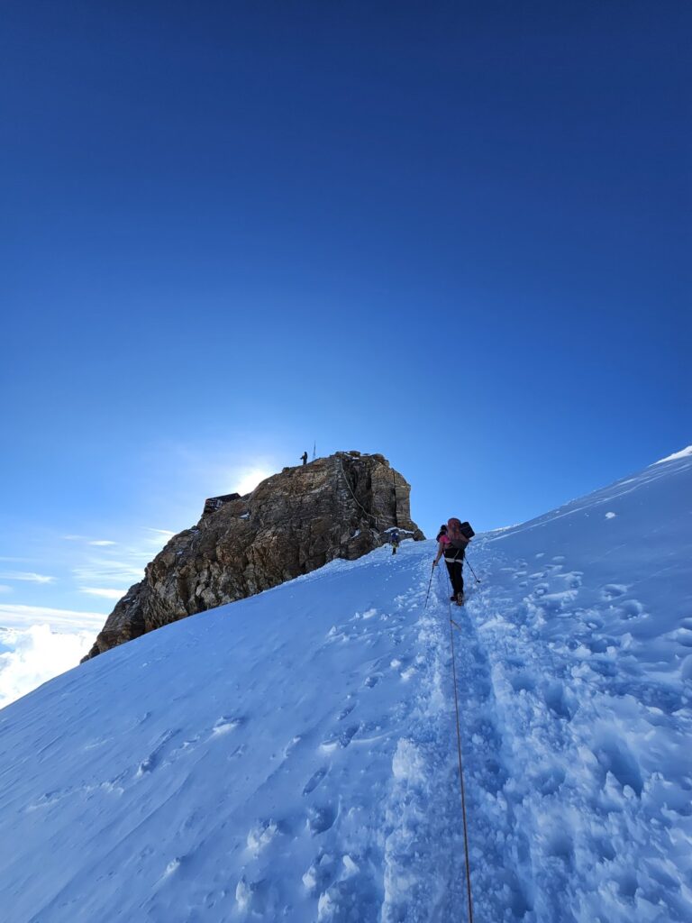 Podejście w masywie Monte Rosa — 2 września 2023