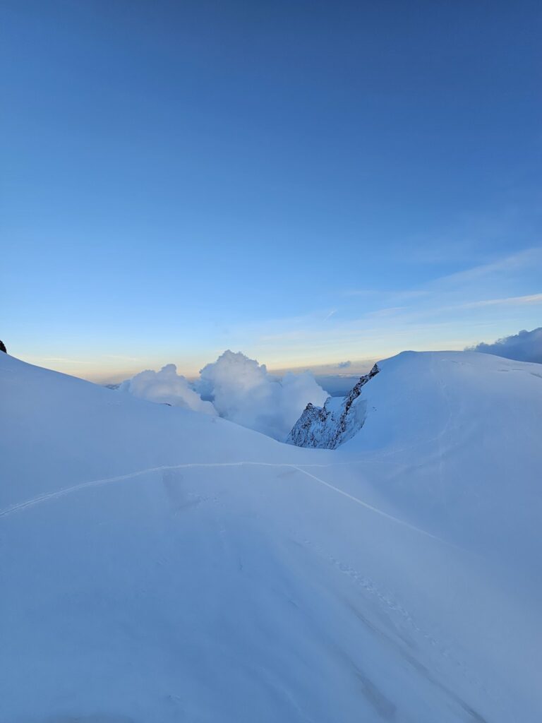 Podejście w masywie Monte Rosa — 2 września 2023