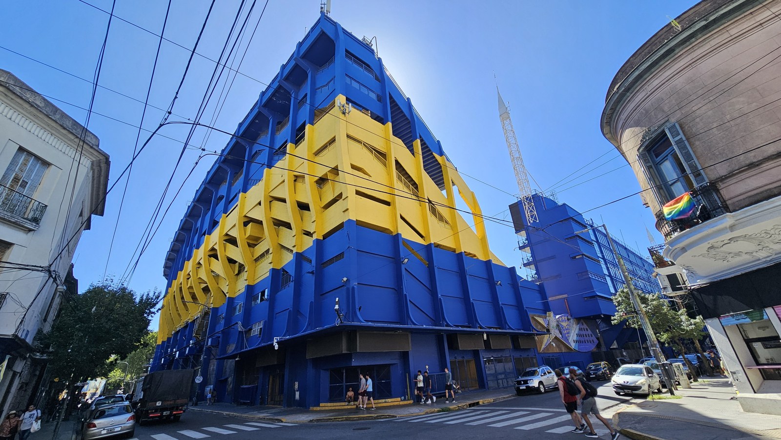 Żółto-niebieski stadion Boca Juniors - 31.01.2025