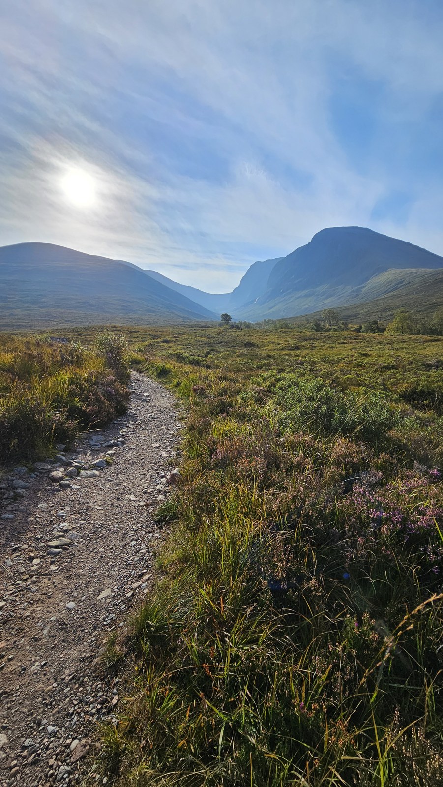 Poranek w dolinie pod Ben Nevis