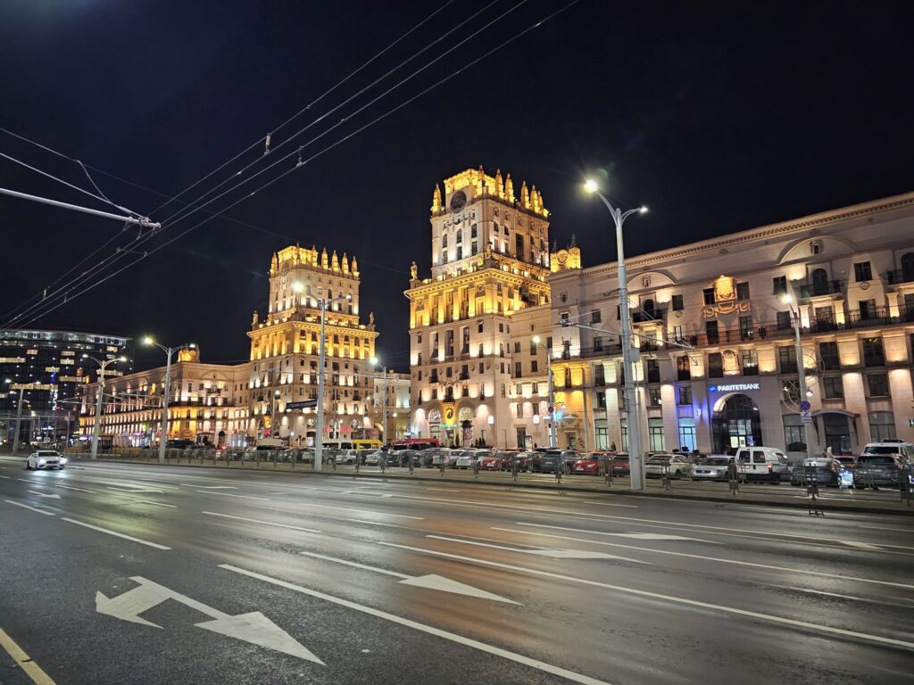 Mińsk podczas jesiennego wyjazdu w 2023 roku