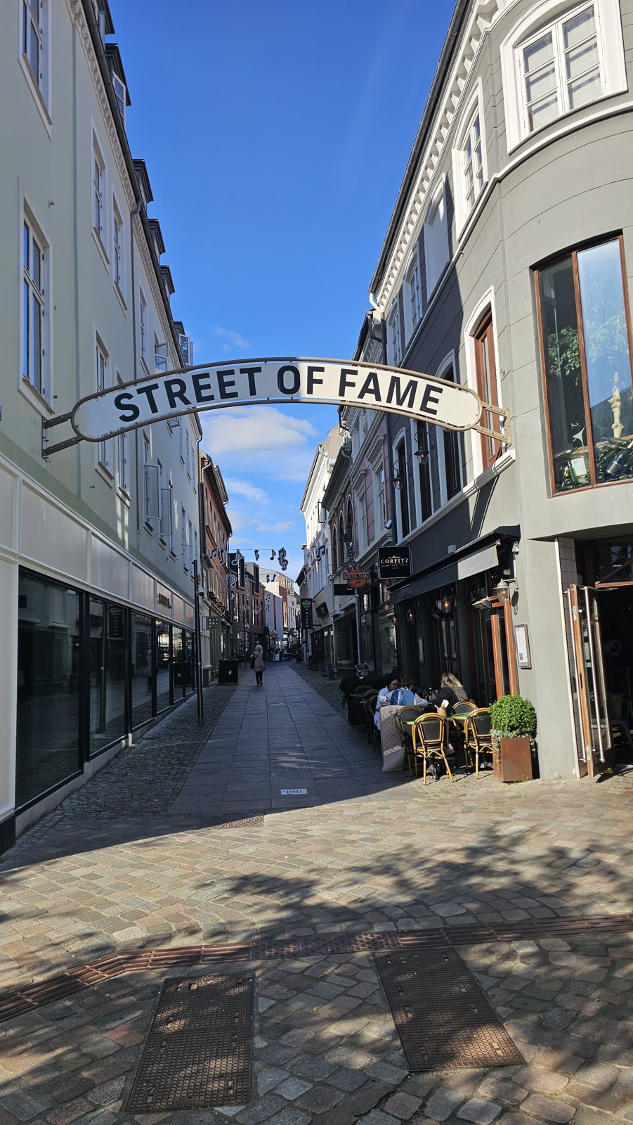 Ulica z napisem Street of Fame