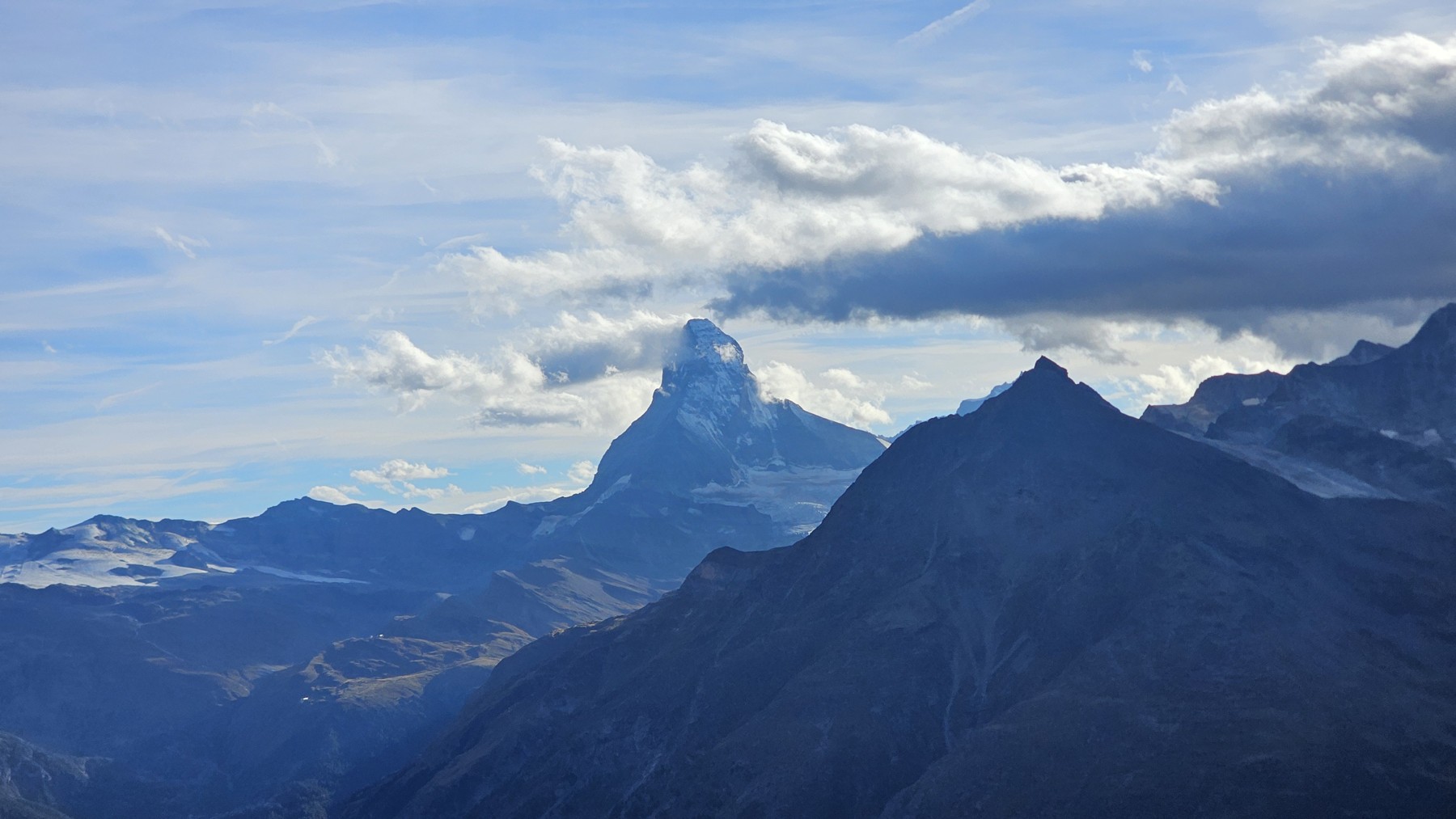 Matterhorn z okolic schroniska