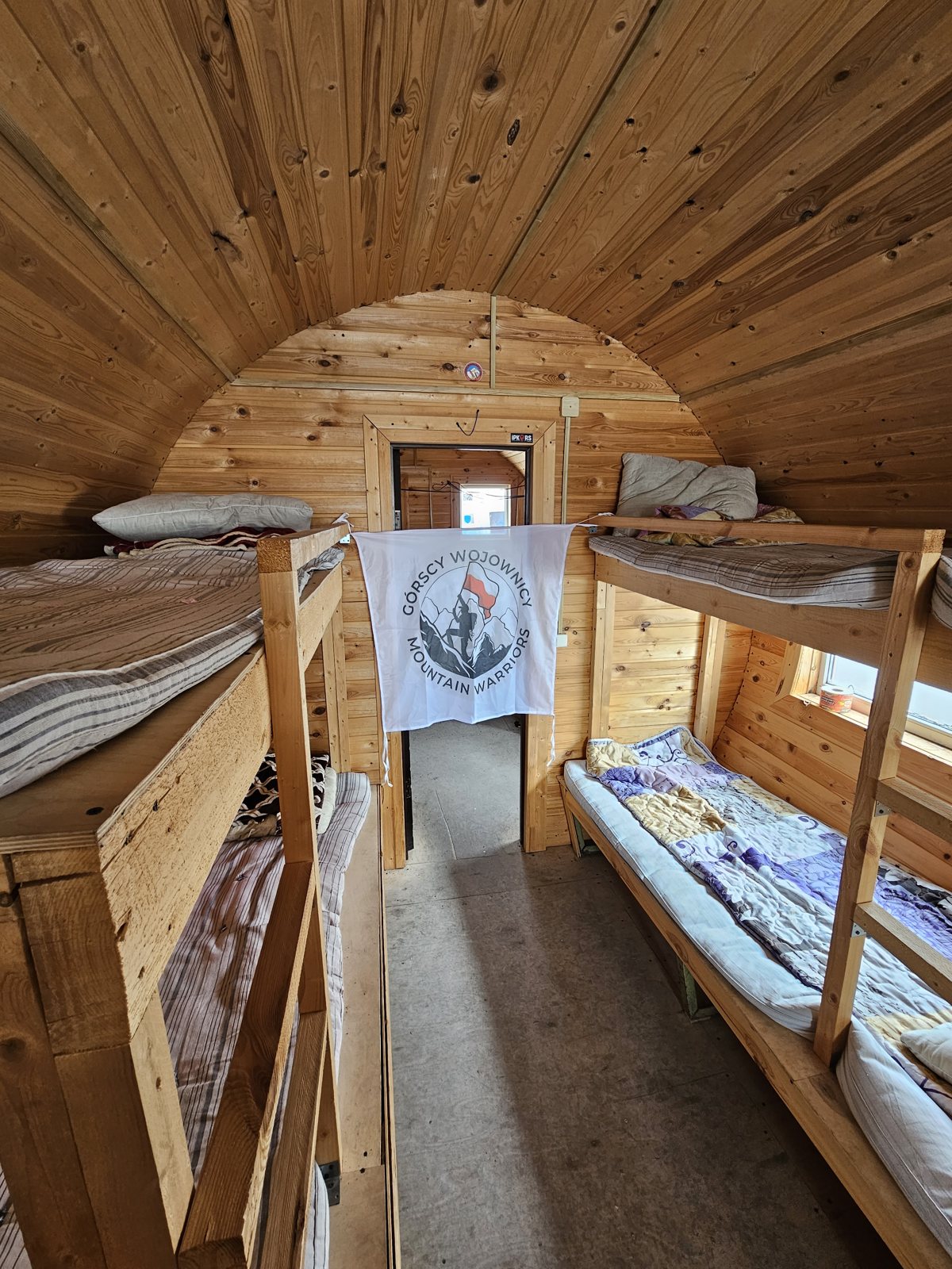 Wnętrze noclegu, 30 lipca