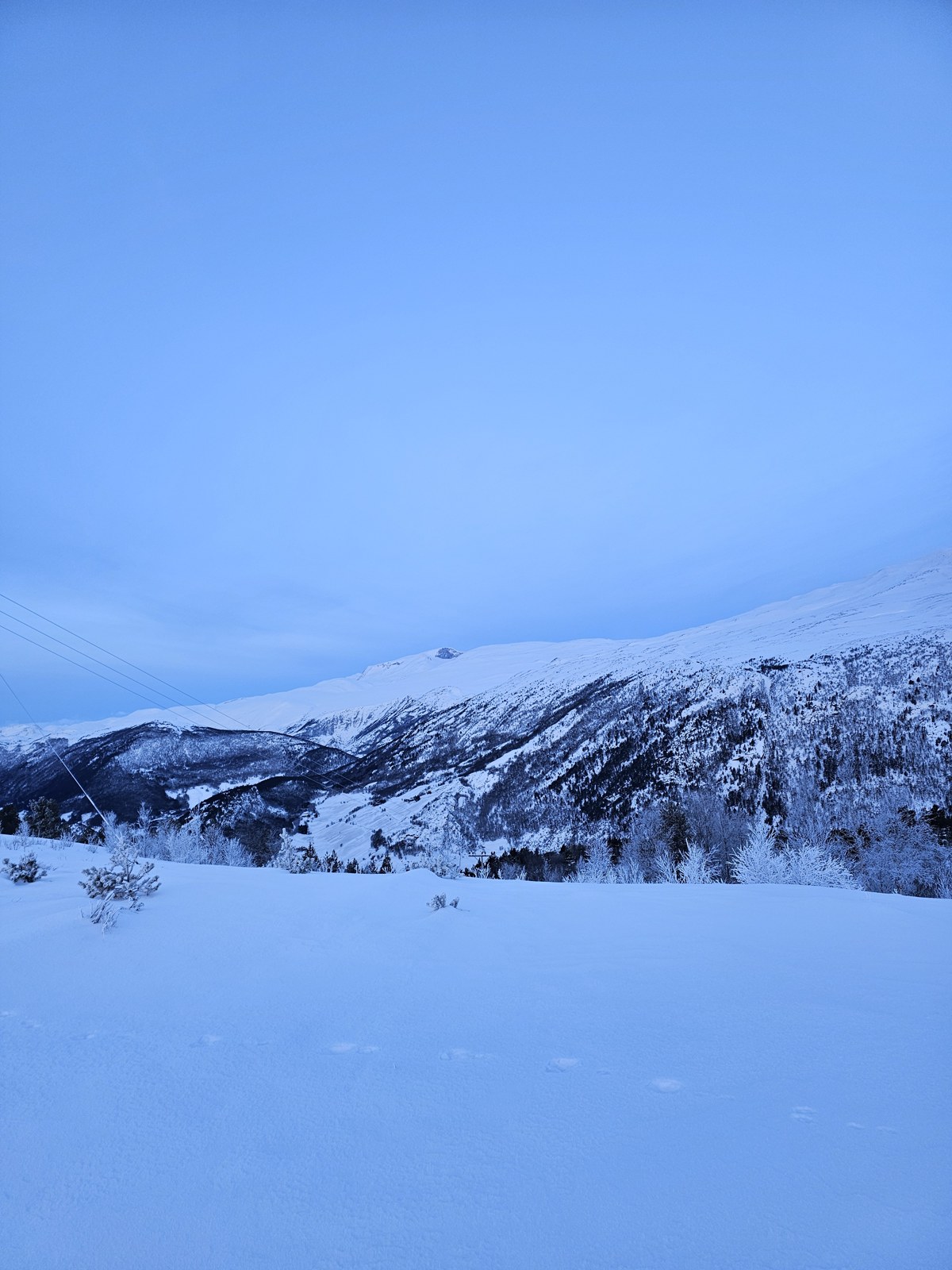 Zimowy poranek w Jotunheimen
