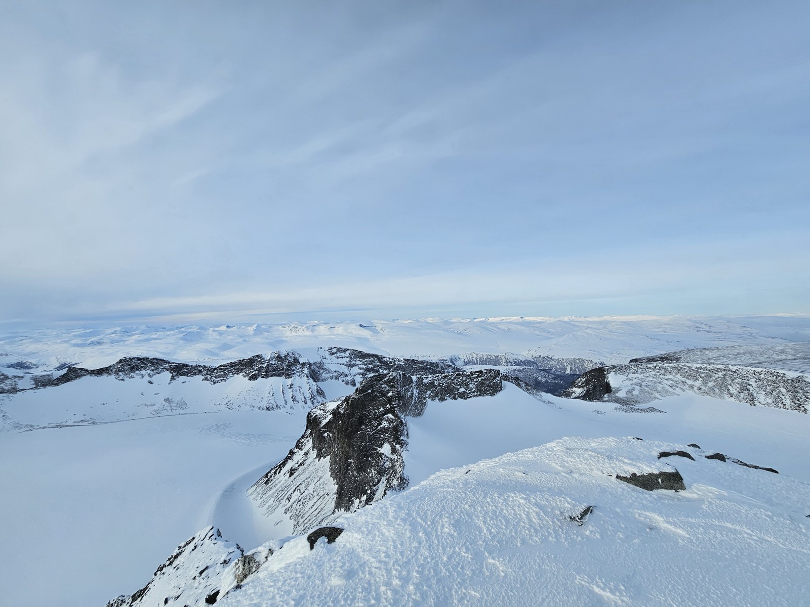 Zimowa panorama Jotunheimen