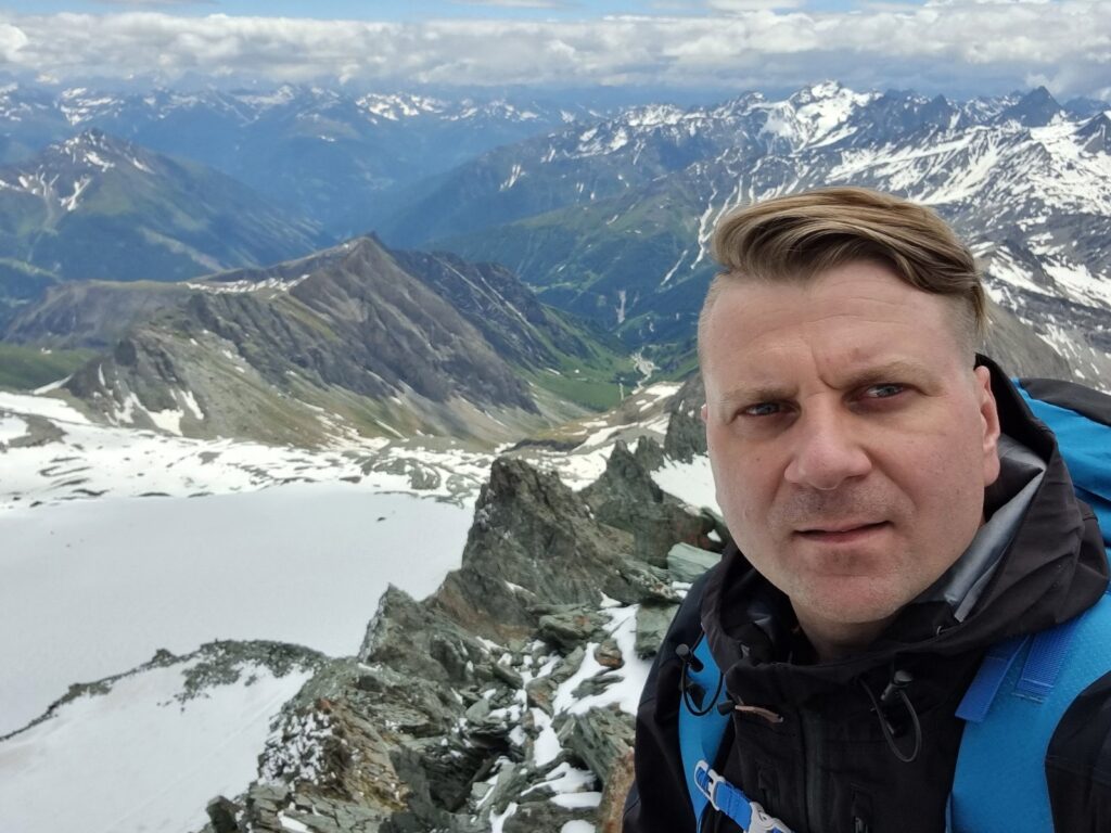 Großglockner — grań i szczyt, 2 lipca 2021