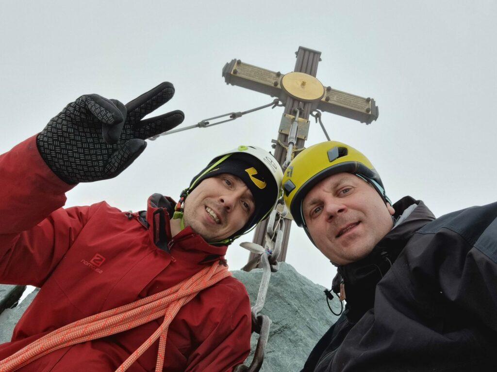 Großglockner — grań i szczyt, 2 lipca 2021