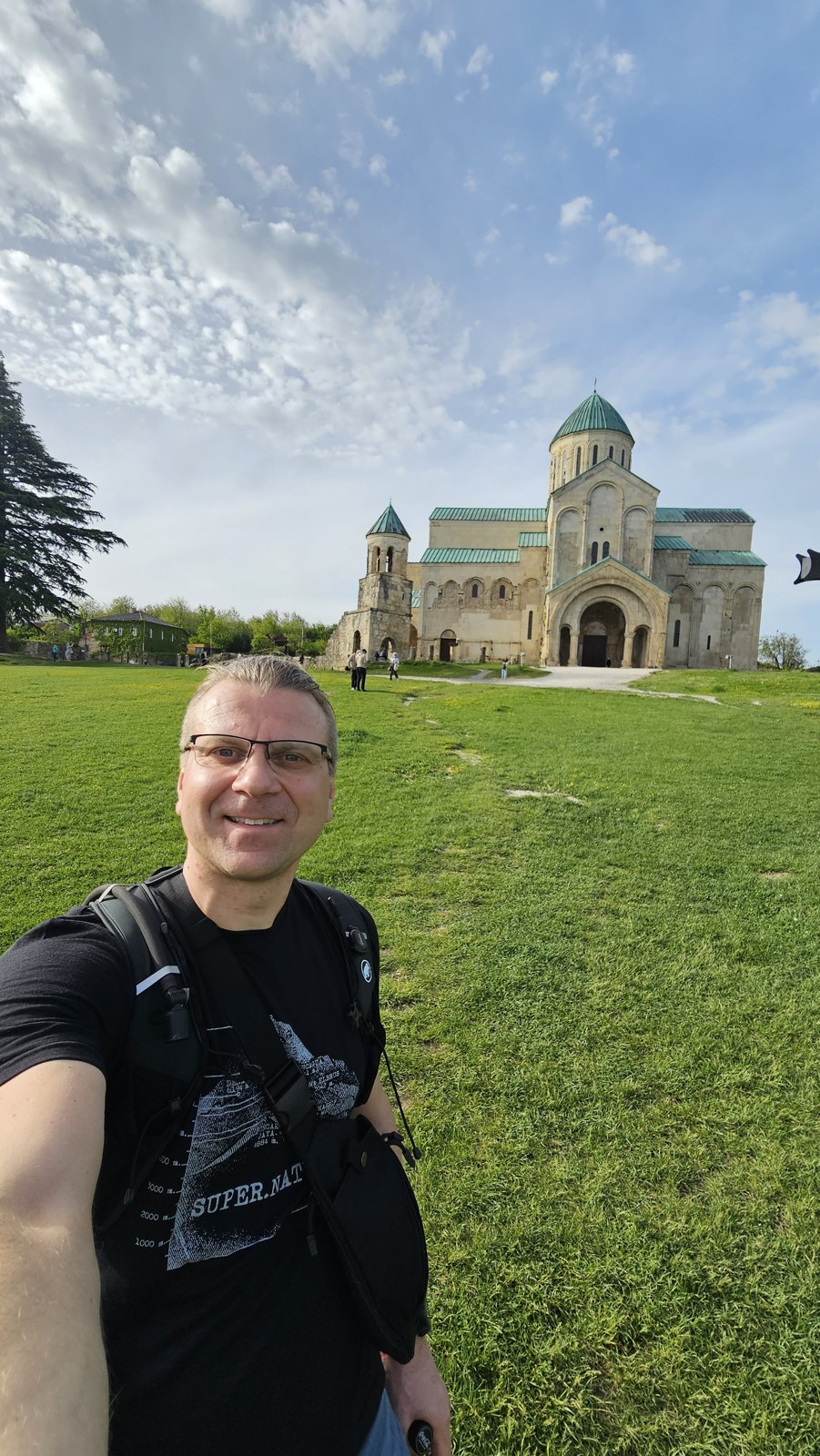 Przy katedrze Bagrati