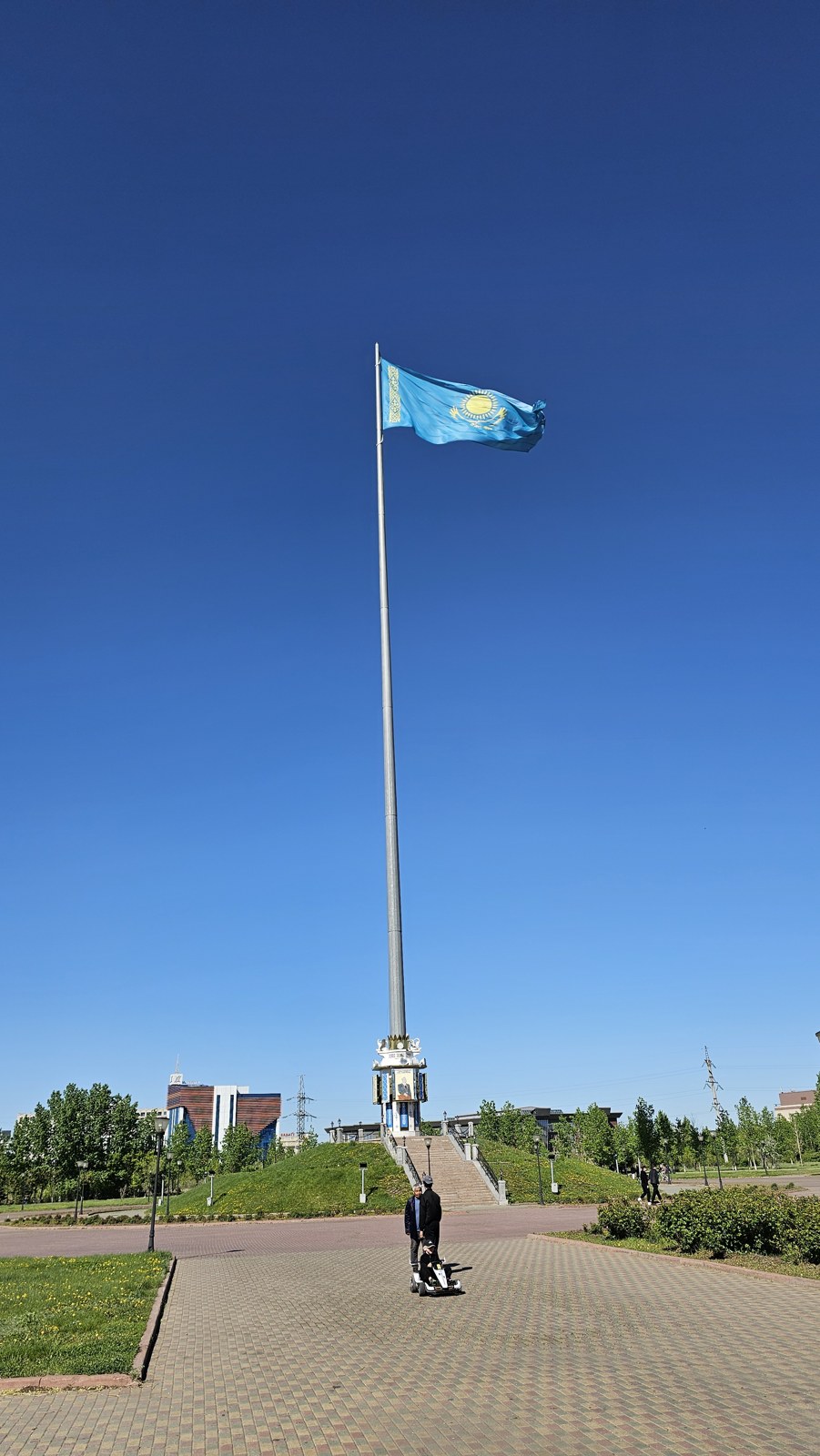 Flaga Kazachstanu