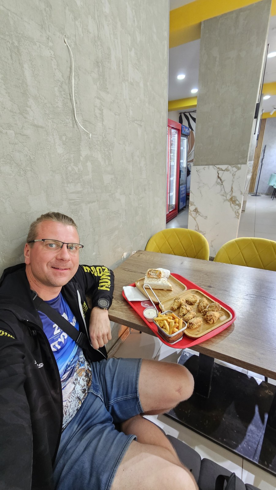 Posiłek po zwiedzaniu Aktobe