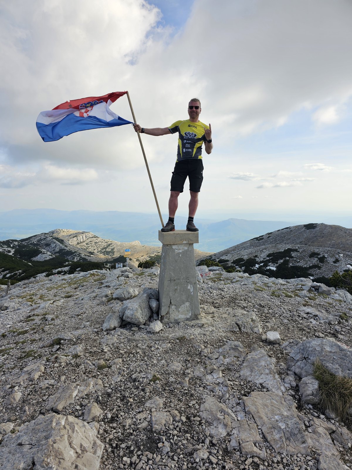 Z chorwacką flagą na szczycie — 06.05.2023