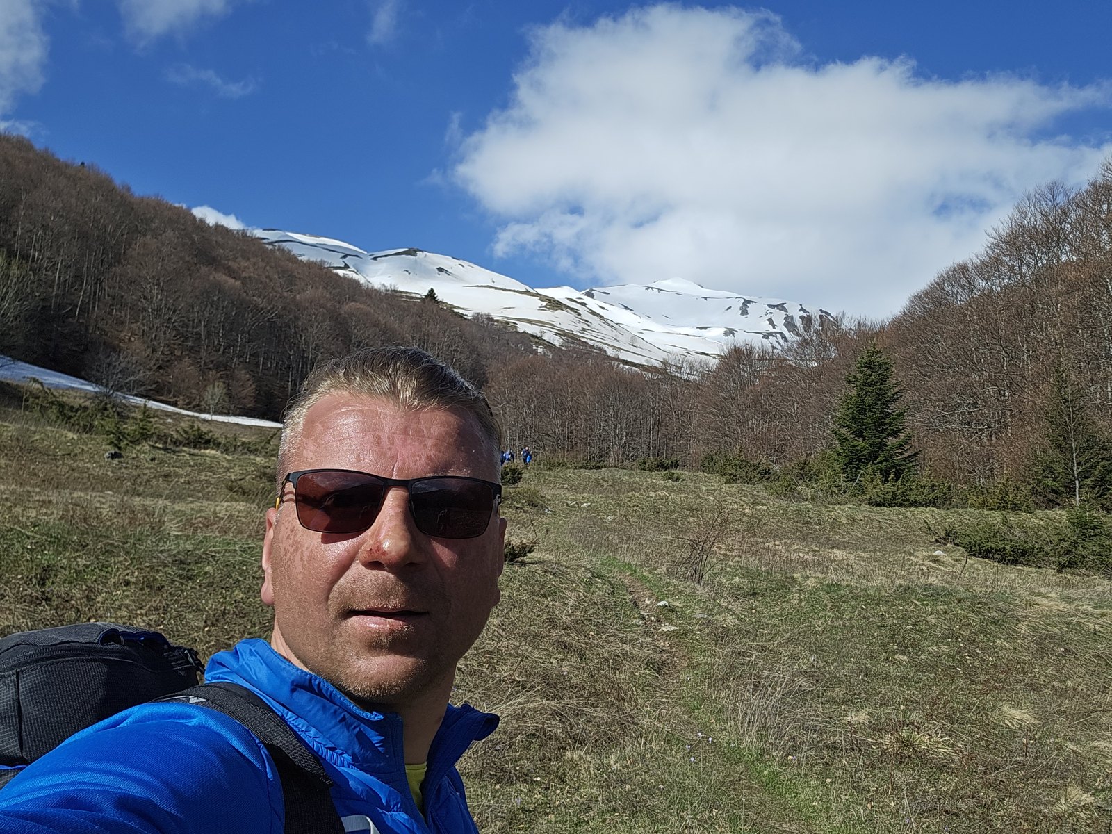 Leszek podczas porannego podejścia — 05.05.2023