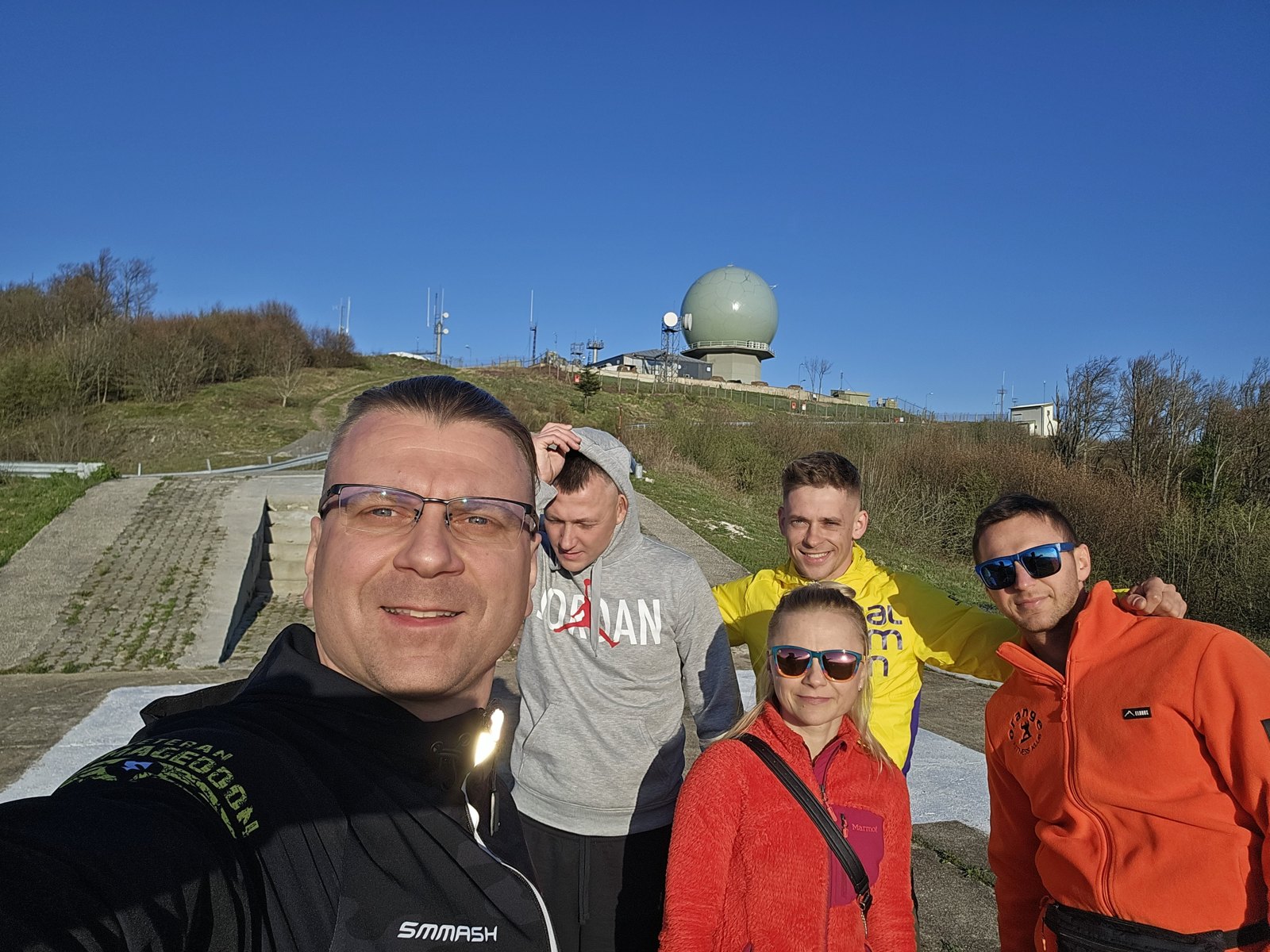 Ekipa na pierwszym szczycie majówki — 29.04.2023