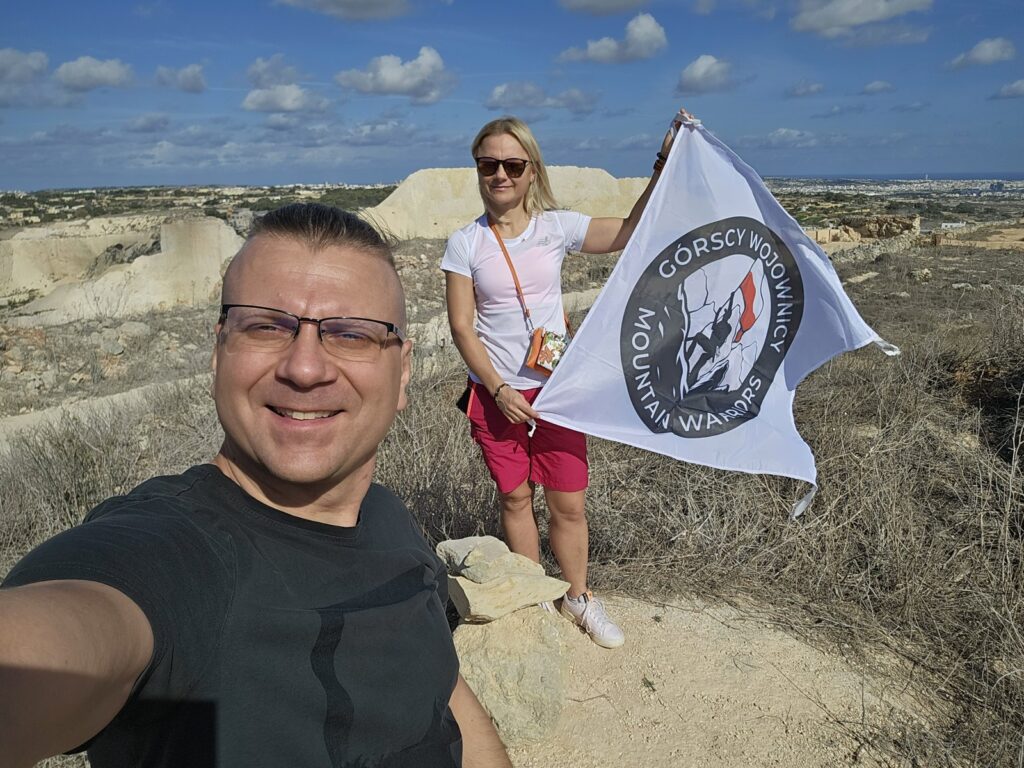 Malta — okolice Ta’ Dmejrek i wybrzeże, 10 listopada 2023