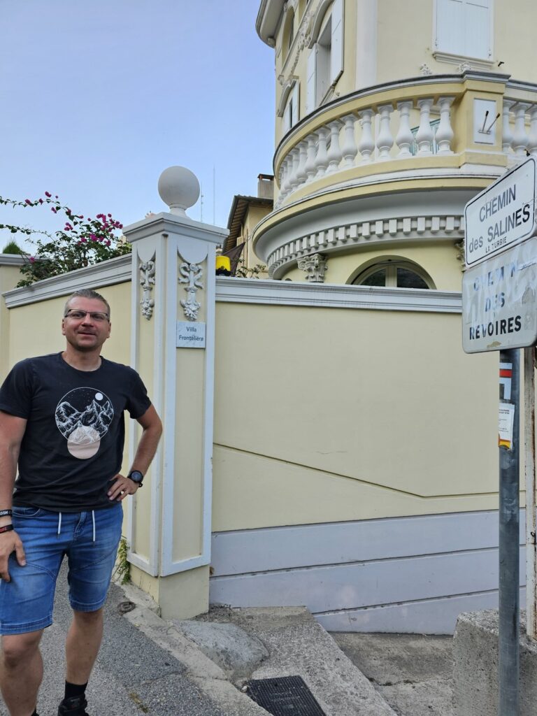 Monako — wieczorny spacer do punktu Korony Europy, 10 lipca 2023