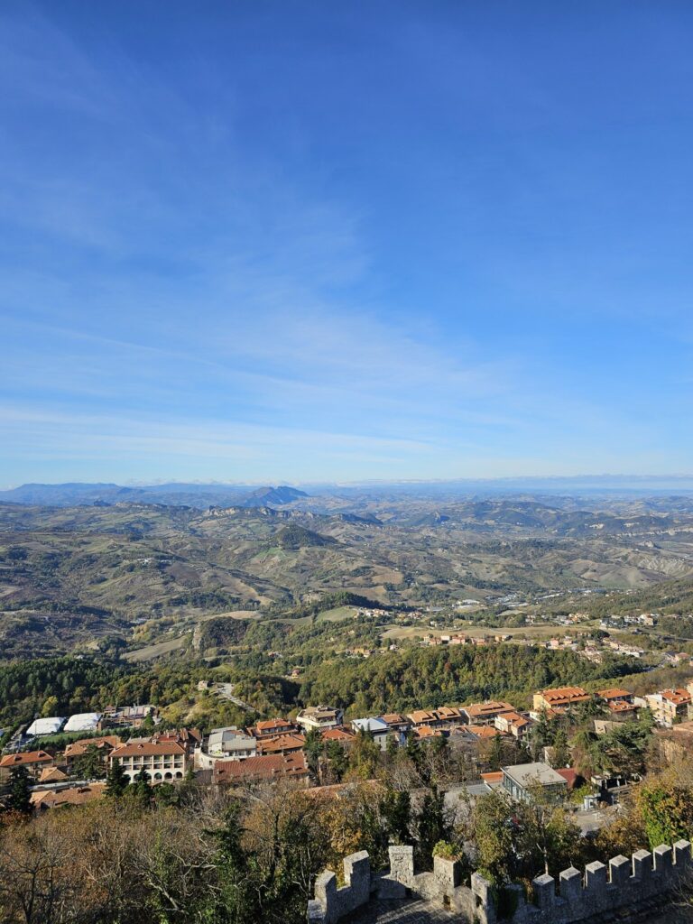 Monte Titano i San Marino — 19 listopada 2023