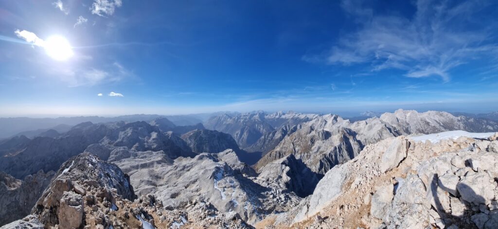 Triglav — wierzchołek i zejście, 29 października 2022
