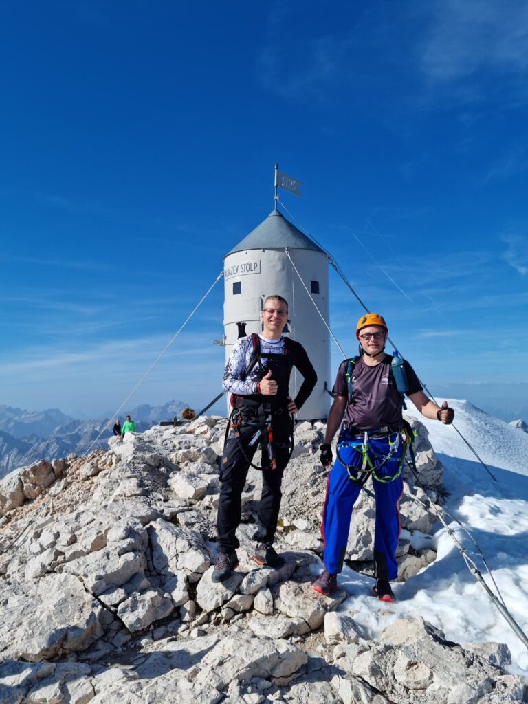 Triglav — wierzchołek i zejście, 29 października 2022
