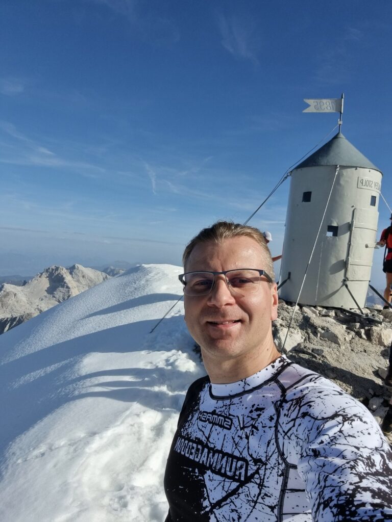 Triglav — wierzchołek i zejście, 29 października 2022