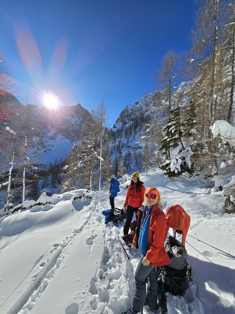 Triglav — zimowe podejście, 13 stycznia 2024
