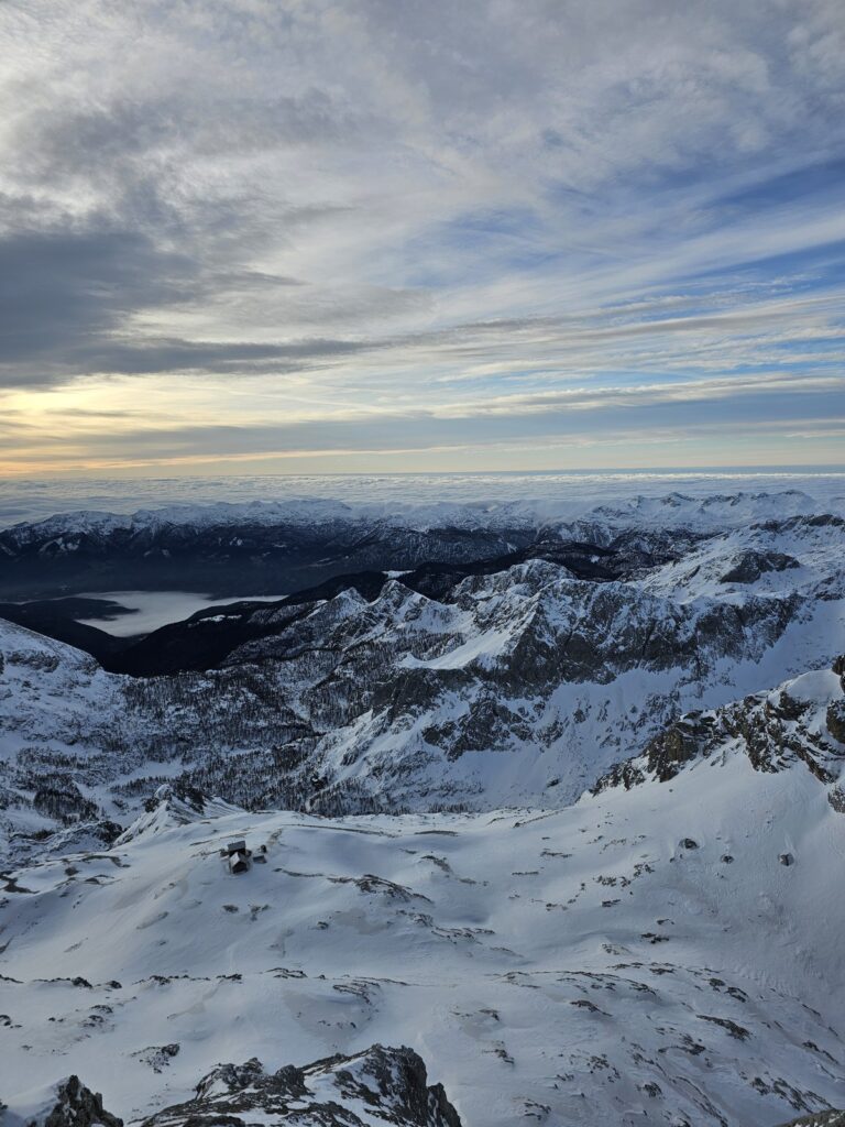 Triglav — zimowe wejście i szczyt, 14 stycznia 2024