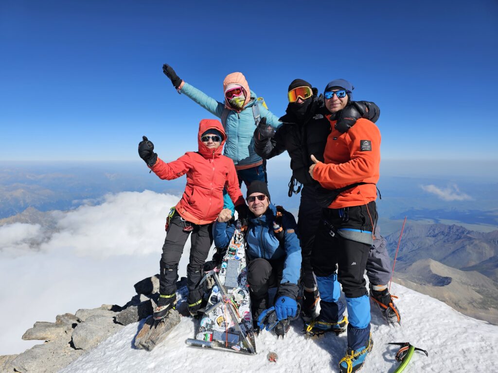 Kaukaz podczas wyprawy na Elbrus