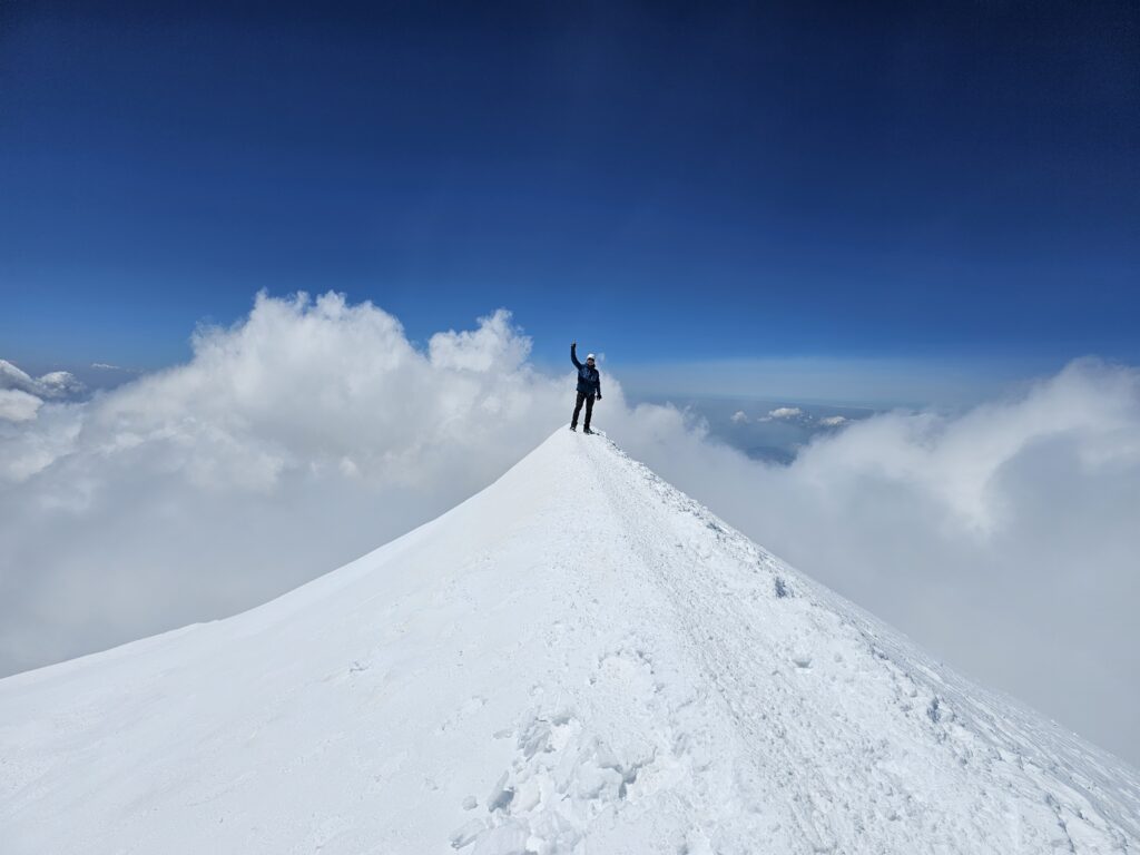 Droga na Mont Blanc