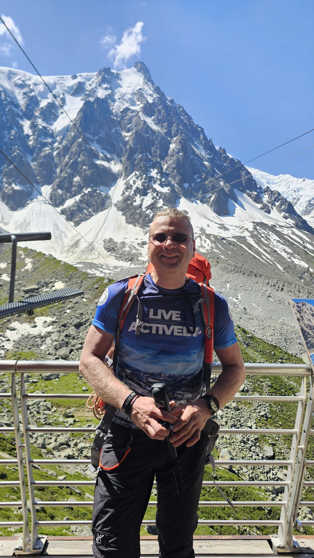 Przesiadka na Plan de l’Aiguille, 19 czerwca
