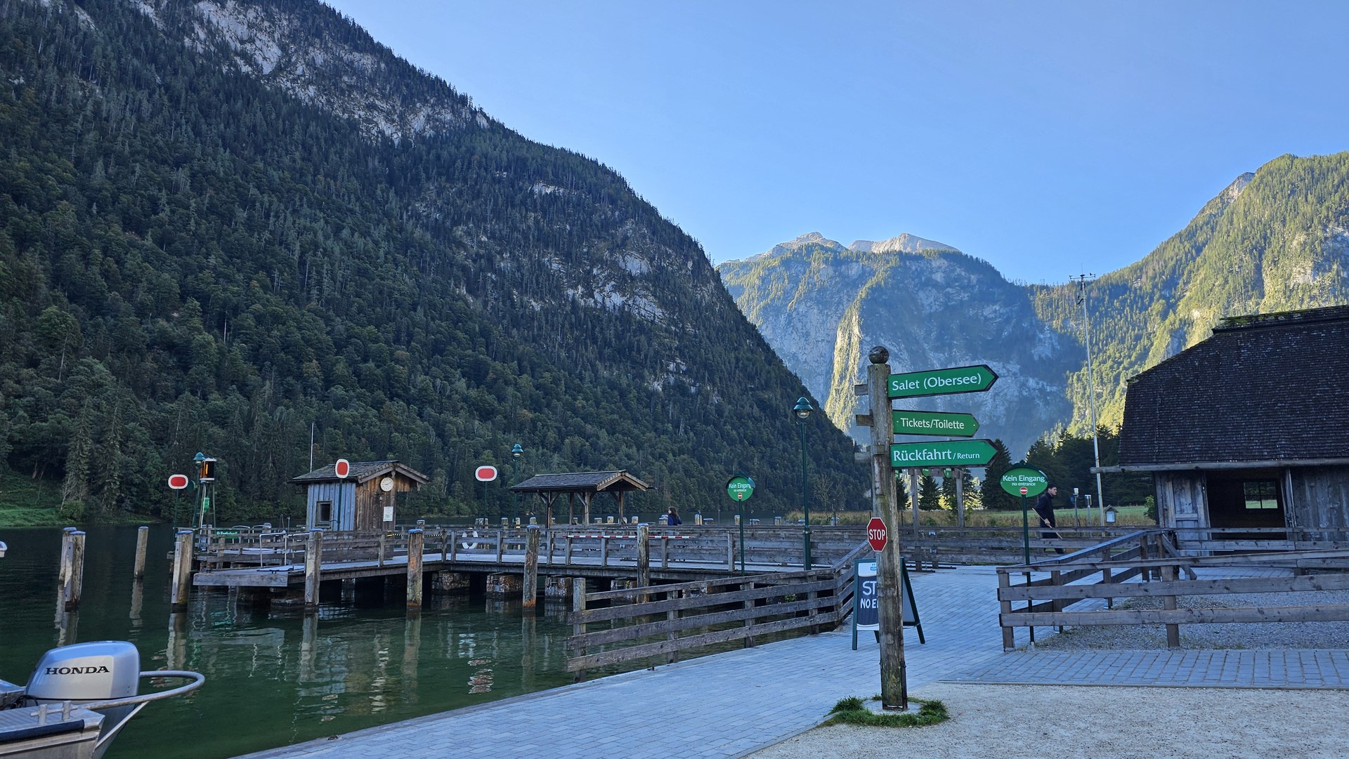 Przystań nad Königssee